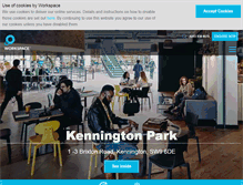 Tablet Screenshot of kenningtonpark.co.uk